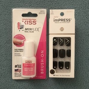 Impress nails & kiss glue set